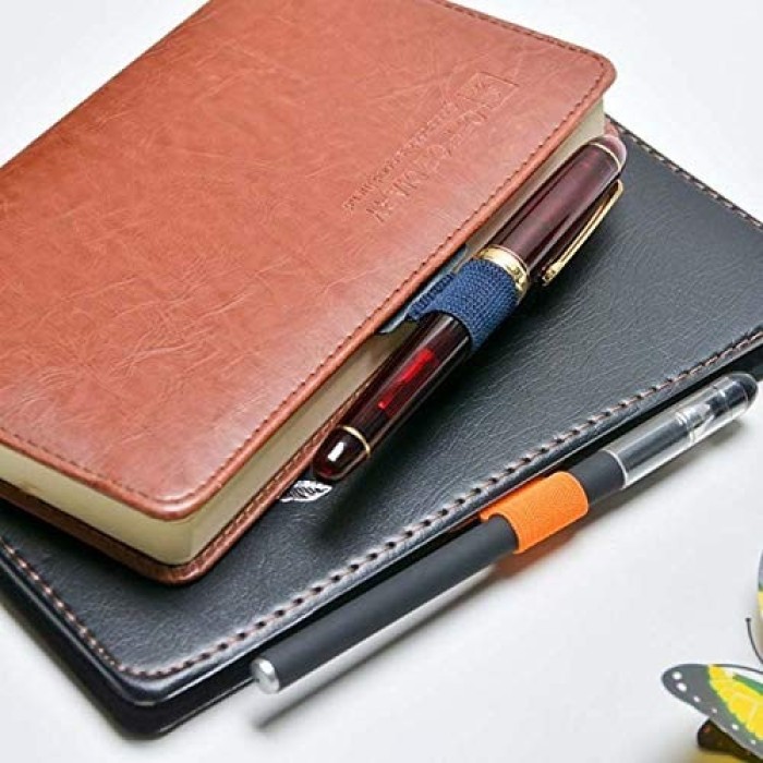 Diary With Pen Holder