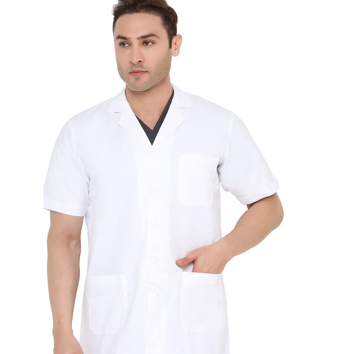 Lab Coats Half Sleeves