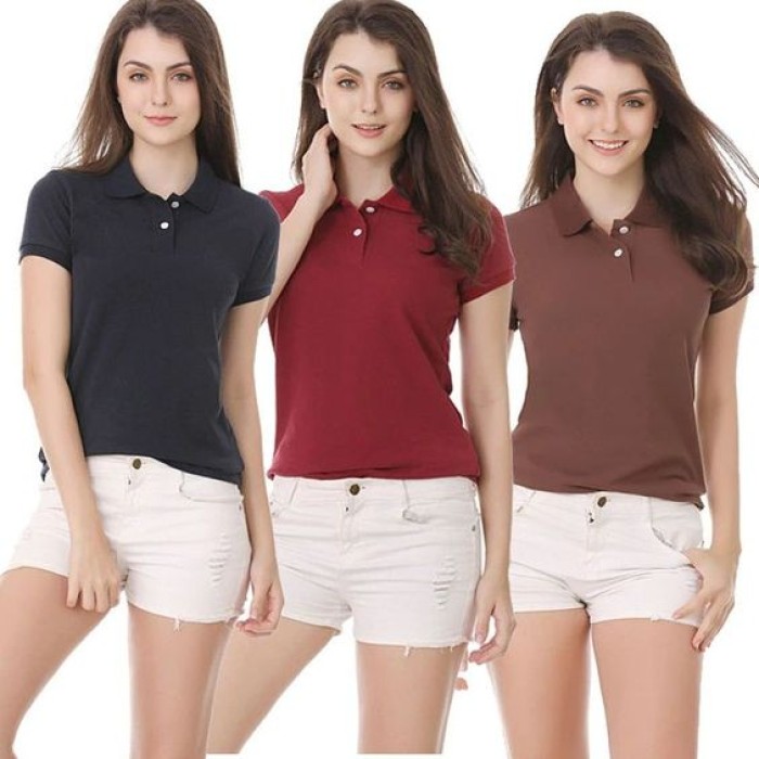 Womens Scott Polo T-Shirts