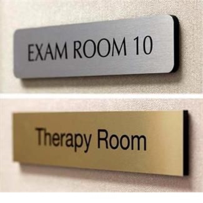 Name Plates for office