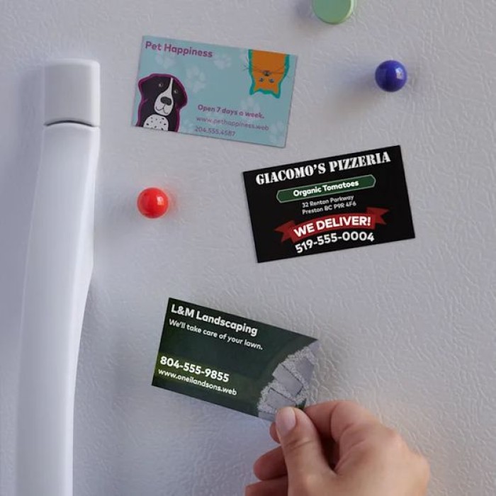 Magnetic Visiting Cards