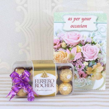Ferrero Rocher Moments with Greeting Card