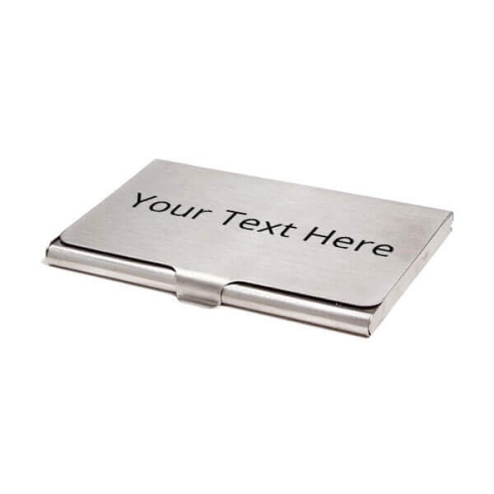 Engraved Metal Visiting Cards Holders