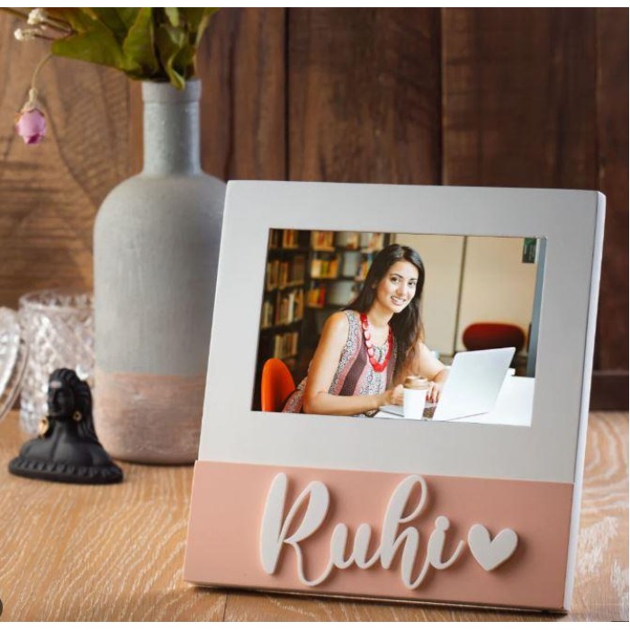 Customised Photo with Frame Table Stand