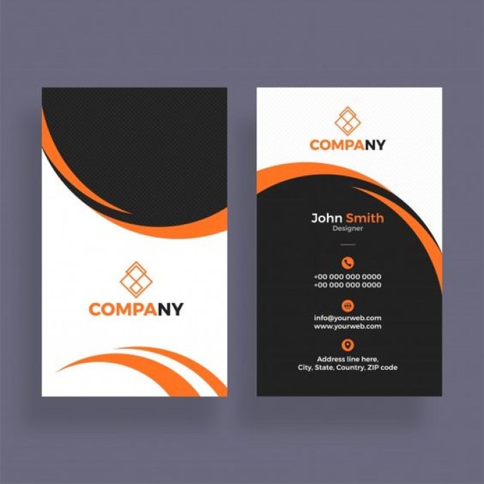 Premium White Visiting Cards