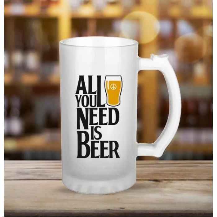 Frosted Beer Mugs