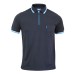 Pikmee Tipline Zipper Polo T-Shirt