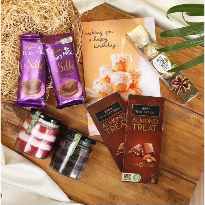 Ferrero Rocher Gift Hamper with Greeting Card