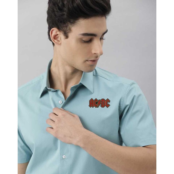 Mens Office Shirts-Half Sleeve