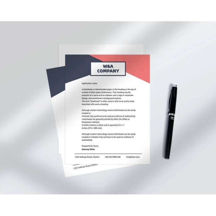 Custom Letterheads