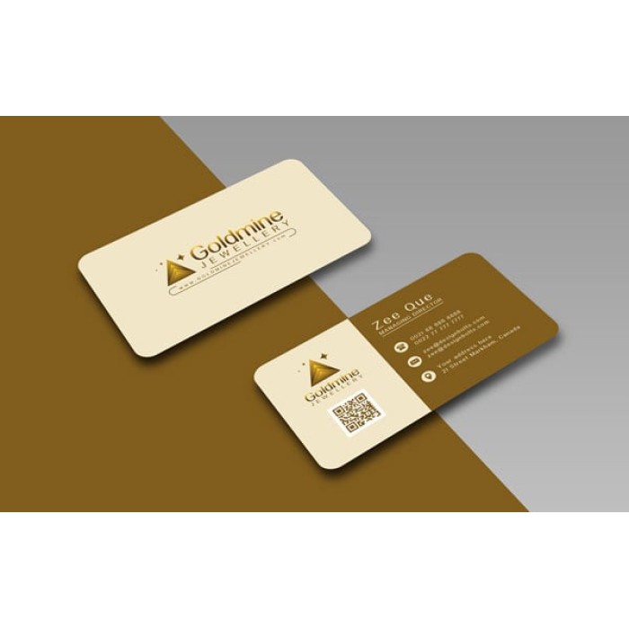 Rounded Corner Visiting Cards