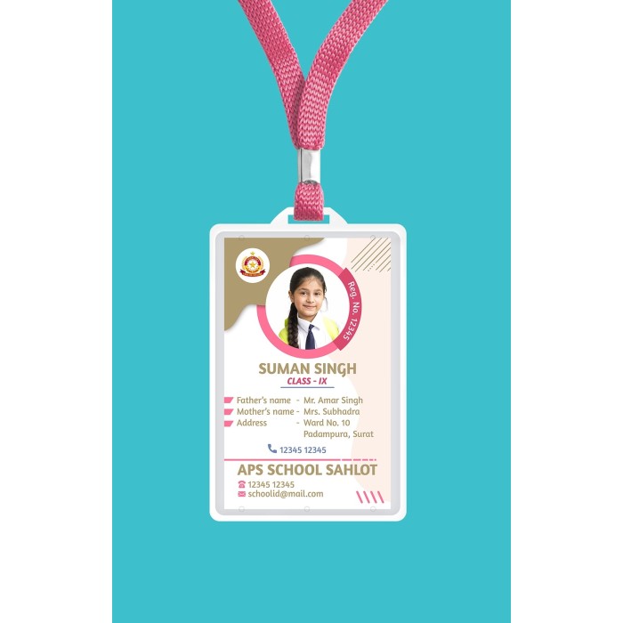 Identity Cards (with Vertical Holder)