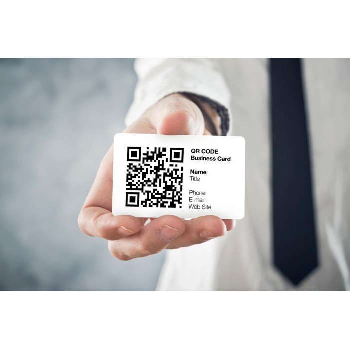 QR Code Visiting Cards