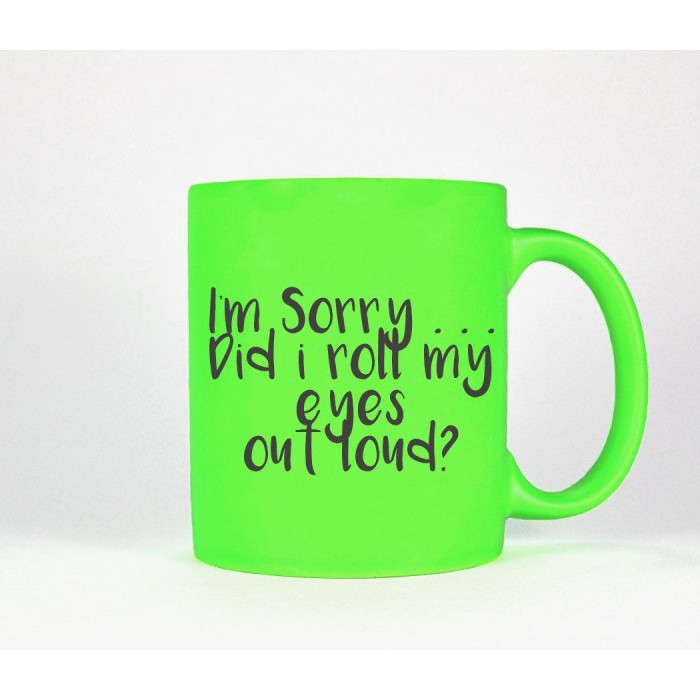 Neon Colour Printed Mugs