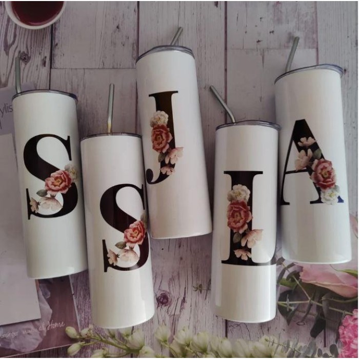 Personalised Skinny Tumbler 600ml