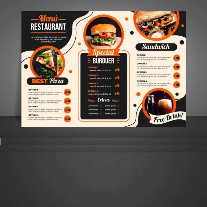 Menu Cards