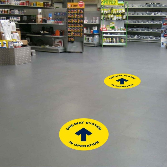 Floor Stickers - Social Distancing