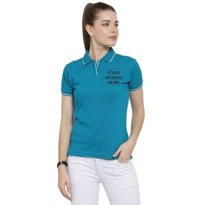 Womens Scott Polo T-Shirts